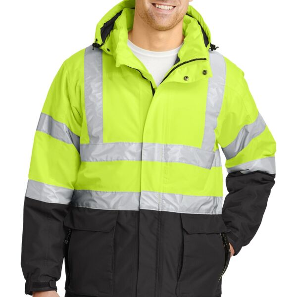 Ansi 107 Class 3 Safety Heavyweight Parka Thumbnail