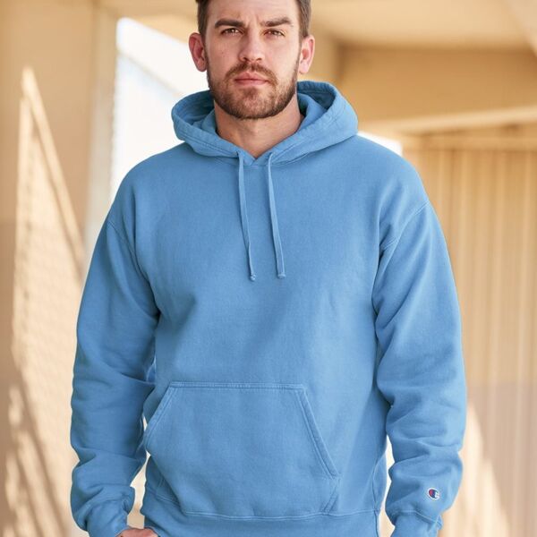 Garment-Dyed Hooded Sweatshirt Thumbnail