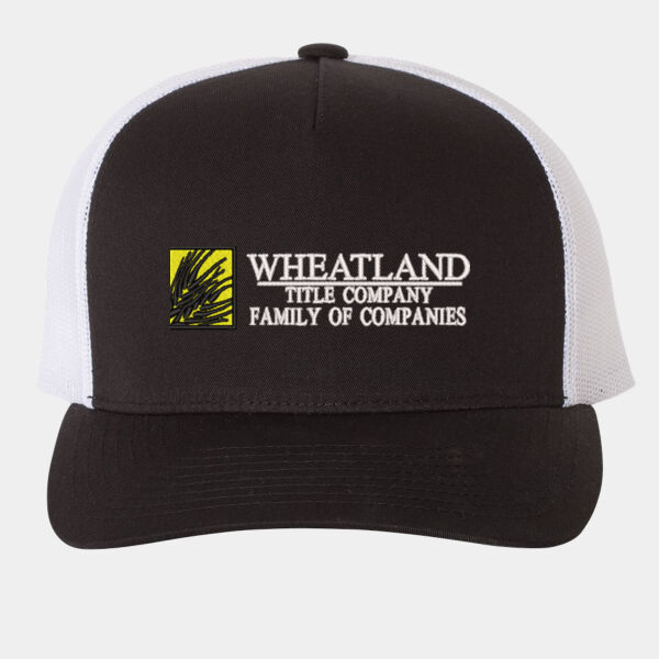Wheatlnad Title 5 Panel Trucker Hat Thumbnail